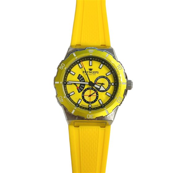 Armbanduhr Pryngeps JAMAICA in Stahl A1216 GIALLO - A1216 GIALLO